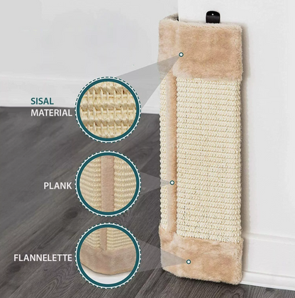 50 cm Wall & Sofa Corner Scratcher – Cat Scratcher – Cat Toy