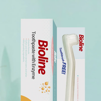 Bioline - Enzyme Toothpaste Set – Melon Flavor – 50g