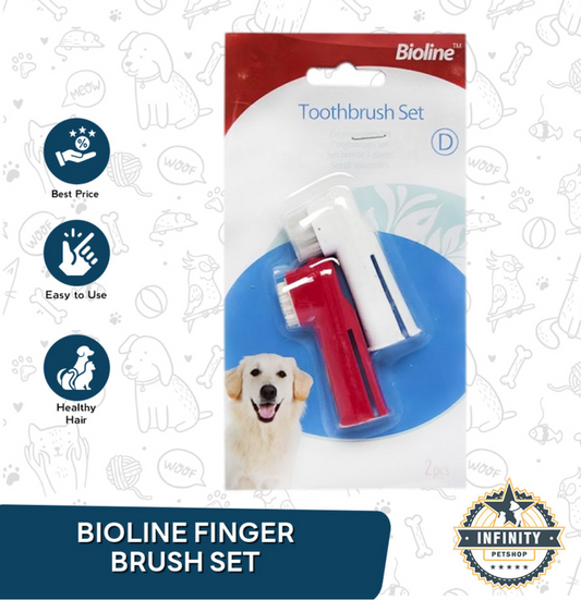 Premium Paws – Bioline - Pet Finger Toothbrush Set