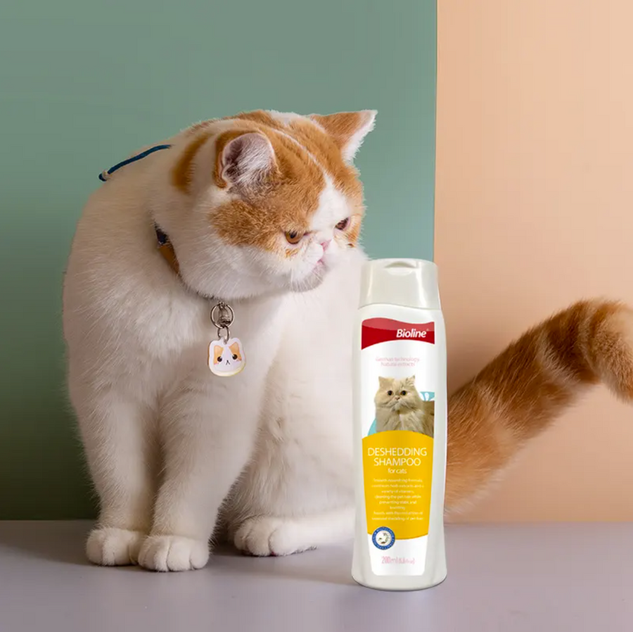 Bioline - Deshedding Shampoo for Cats
