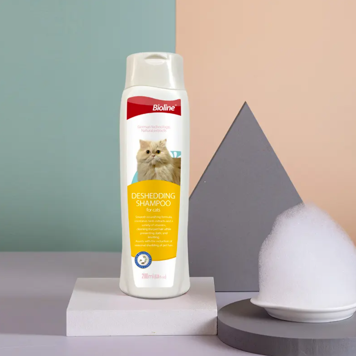 Premium Paws - Bioline - Deshedding Shampoo for Cats