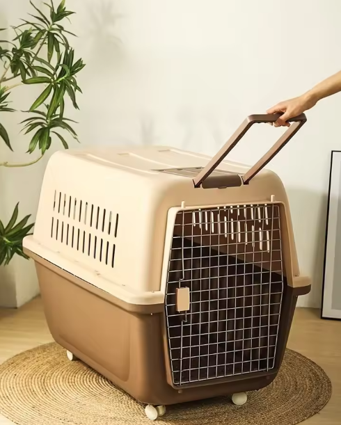 Mobile Pet Carrier with Wheels
