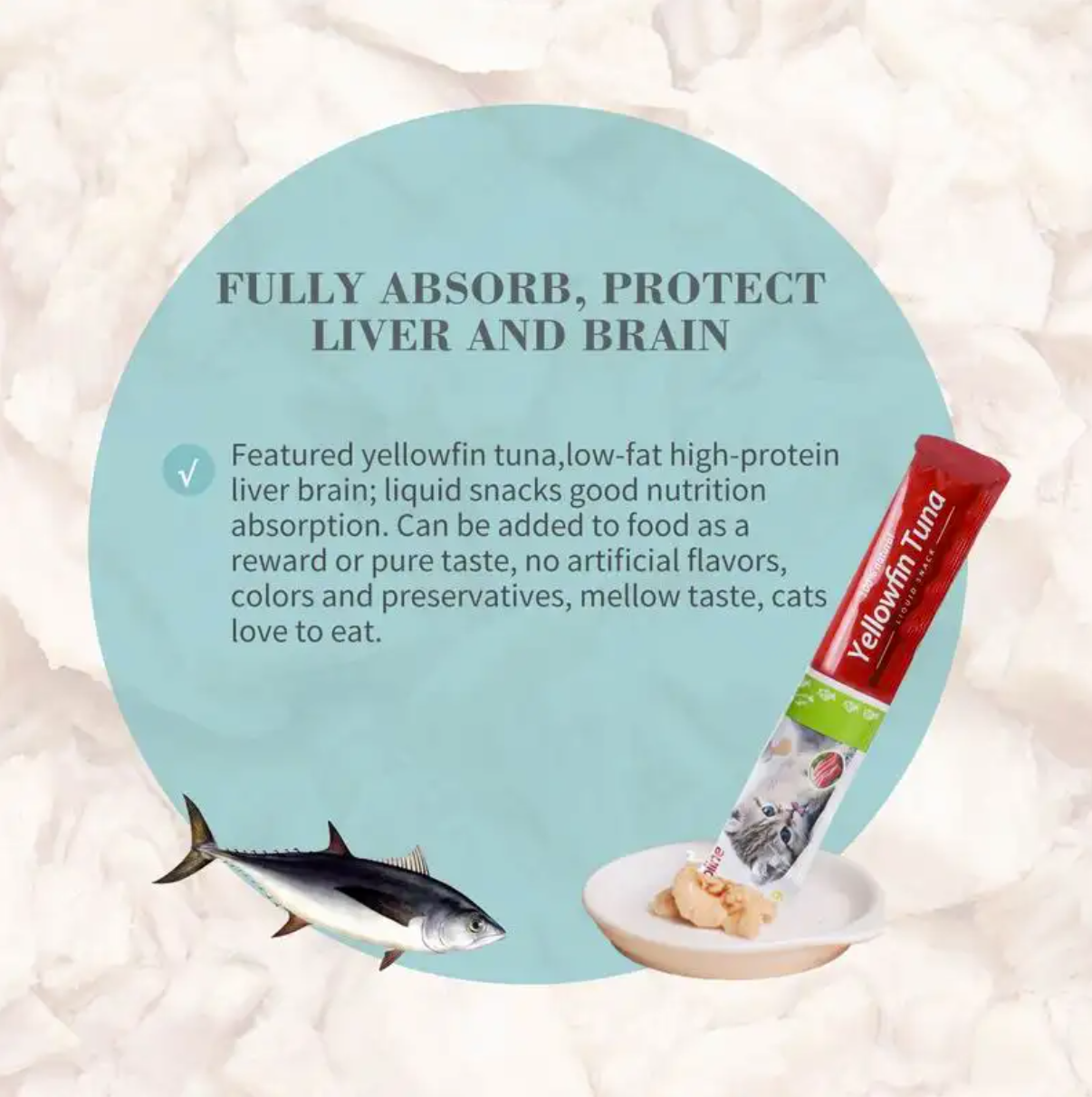 Bioline Liquid Snack – Sachet Treat (6 x 15g Sachets)