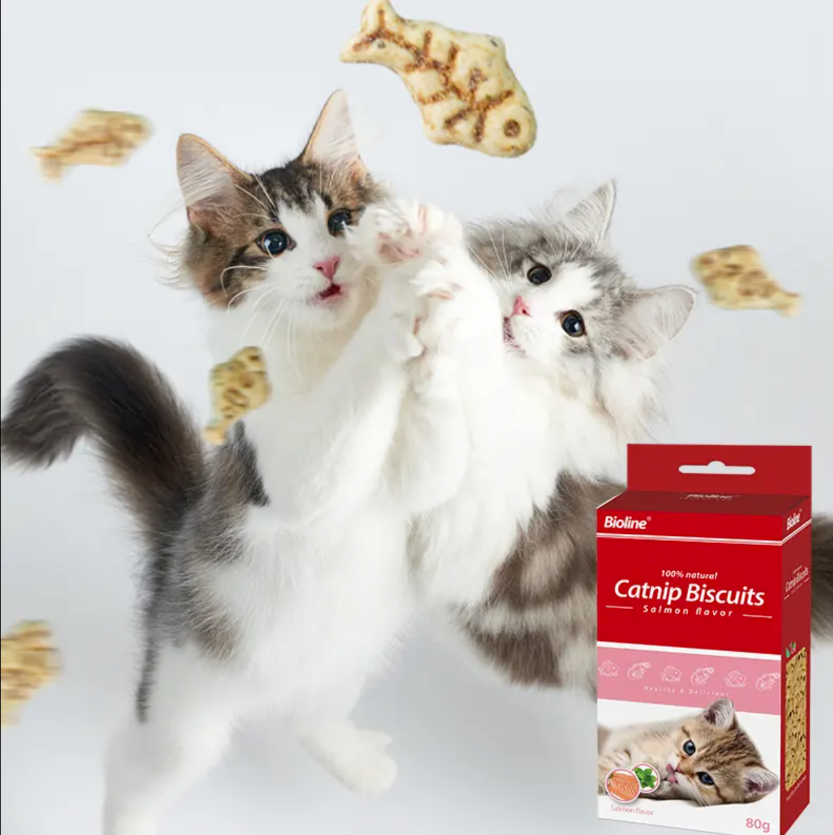 Bioline Catnip Biscuits (80g)