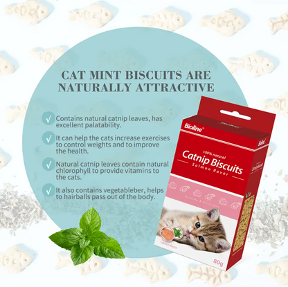 Bioline Catnip Biscuits (80g)