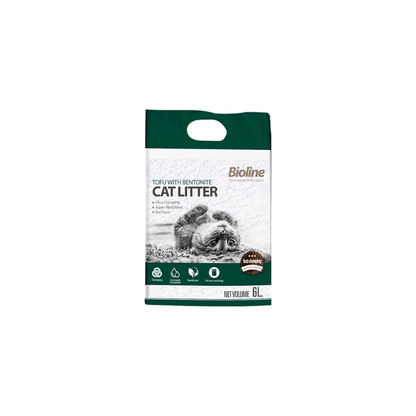 Bioline Tofu & Bentonite Cat Litter – 6L