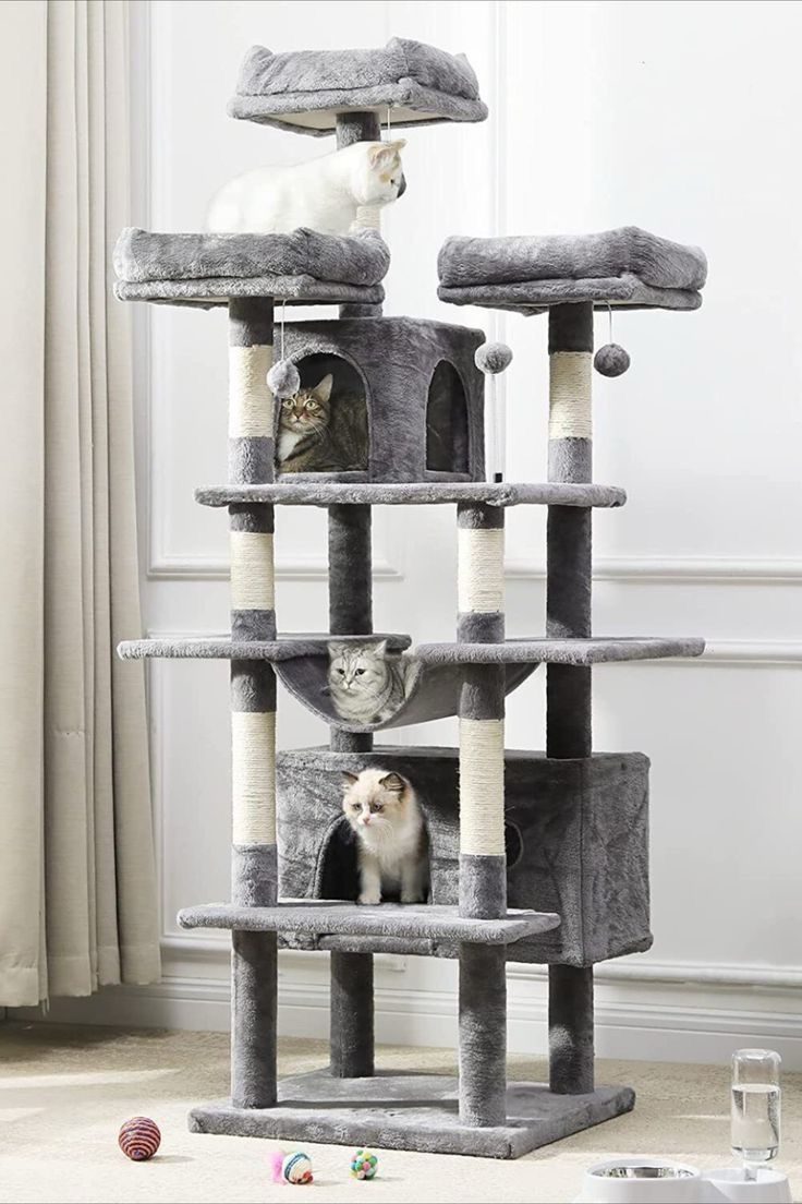 185 cm Cat Scratch Post - Cat Tree - Cat Tower
