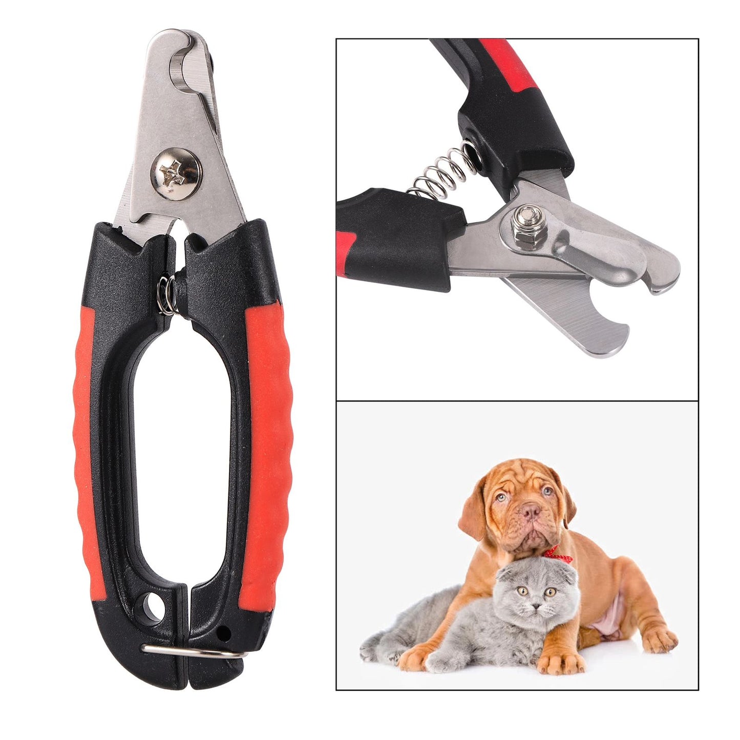 Stainless Steel Nail Clippers for Cats & Small Pets
