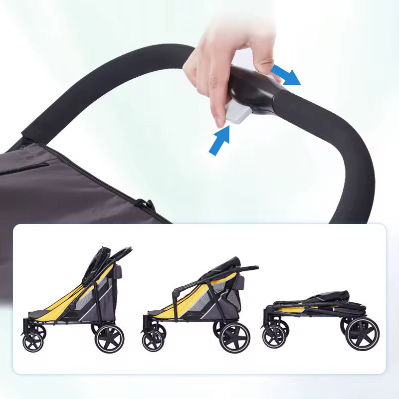 Large Dog Stroller - Pet Sports Pram