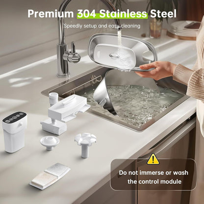 Smart Stainless Steel Pet Water Fountain with Filter
