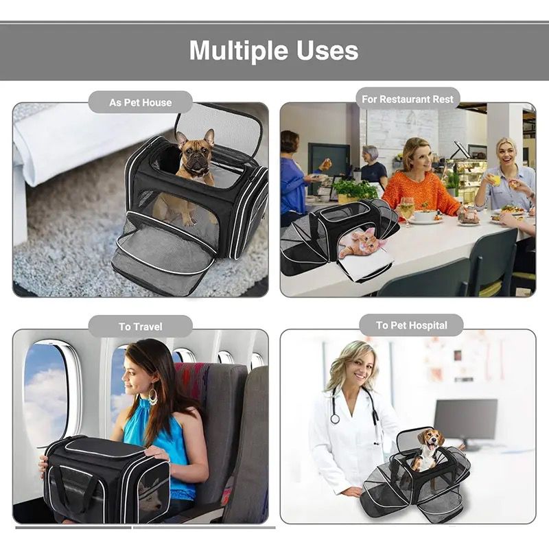 Expandable Pet Carrier Bag