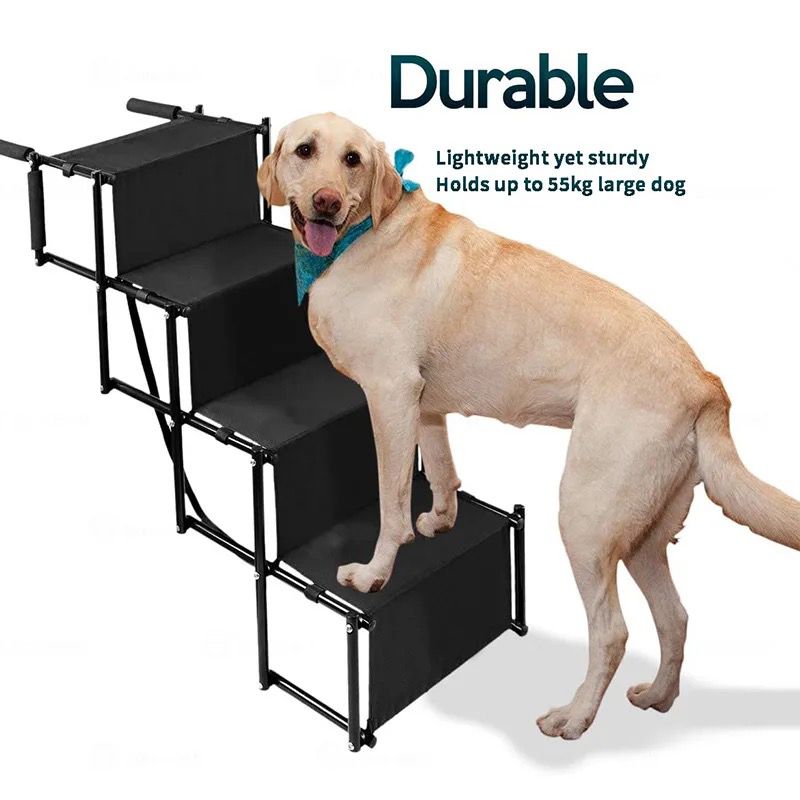 Foldable Large Anti-Slip Pet Stairs - Large Dogs