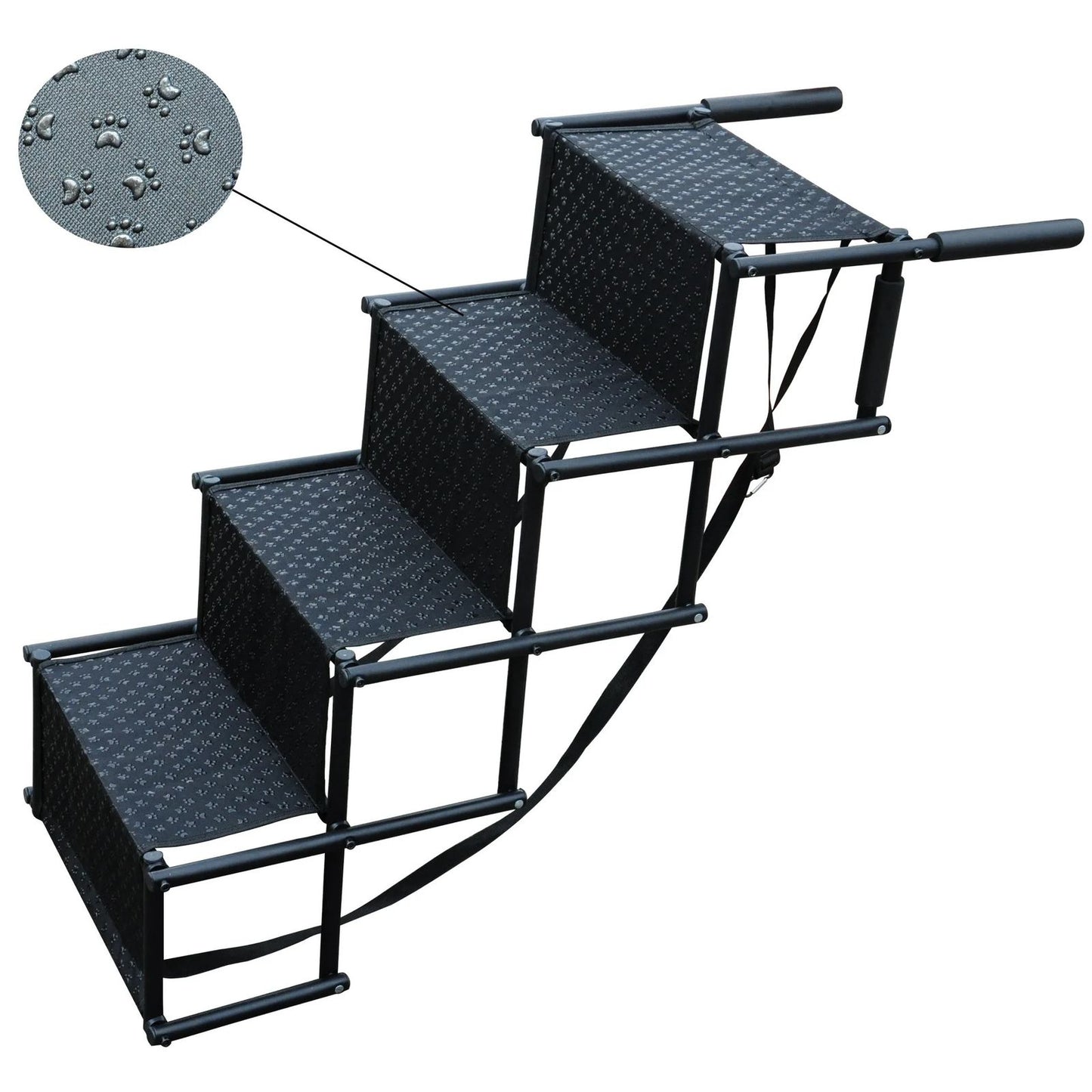 Foldable Large Anti-Slip Pet Stairs - Large Dogs