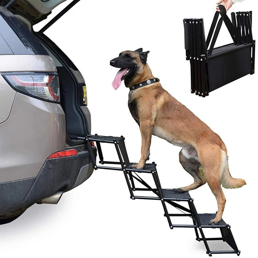 Foldable Large Anti-Slip Pet Stairs - Large Dogs