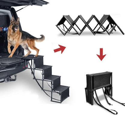 Foldable Large Anti-Slip Pet Stairs - Large Dogs