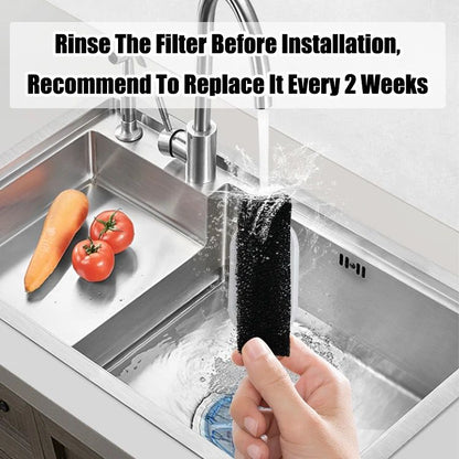 4-Pack Replacement Filters & Sponges for Pet Water Fountains