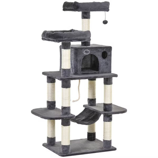 148 cm Cat Scratch Post - Cat Tree – Cat Tower