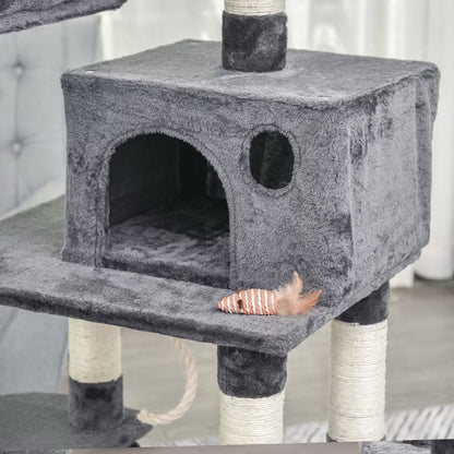 148 cm Cat Scratch Post - Cat Tree – Cat Tower