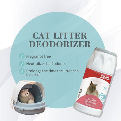 Bioline – Cat Litter Deodorant Powder (425g)