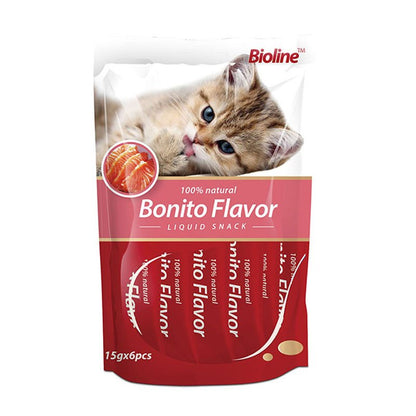 Bioline Liquid Snack – Sachet Treat (6 x 15g Sachets)