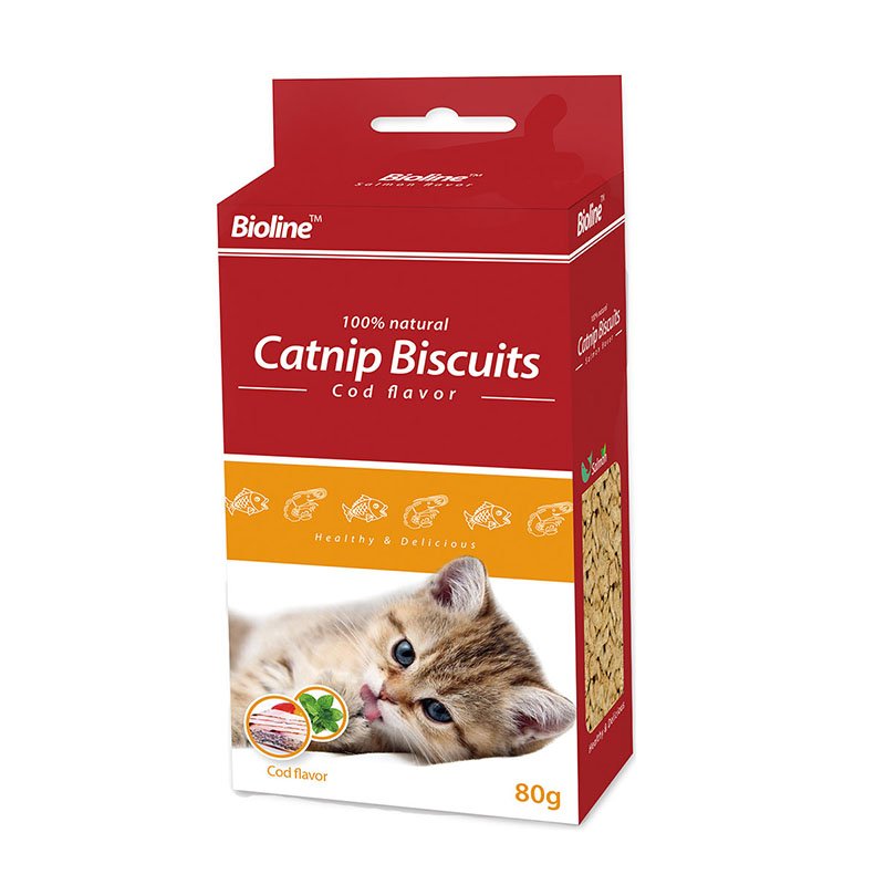 Bioline Catnip Biscuits (80g)