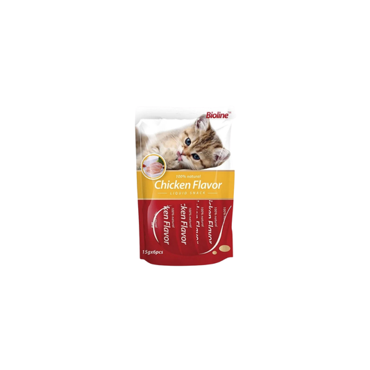 Bioline Liquid Snack – Sachet Treat (6 x 15g Sachet)