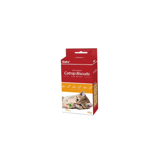 Bioline - Catnip Biscuits (80g)