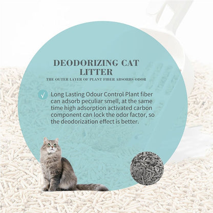 Bioline - Activated Carbon Deodorizing Clumping Cat Litter