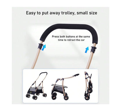 Detachable Pet Stroller - Pet Pram – Multifunctional Pet Cart