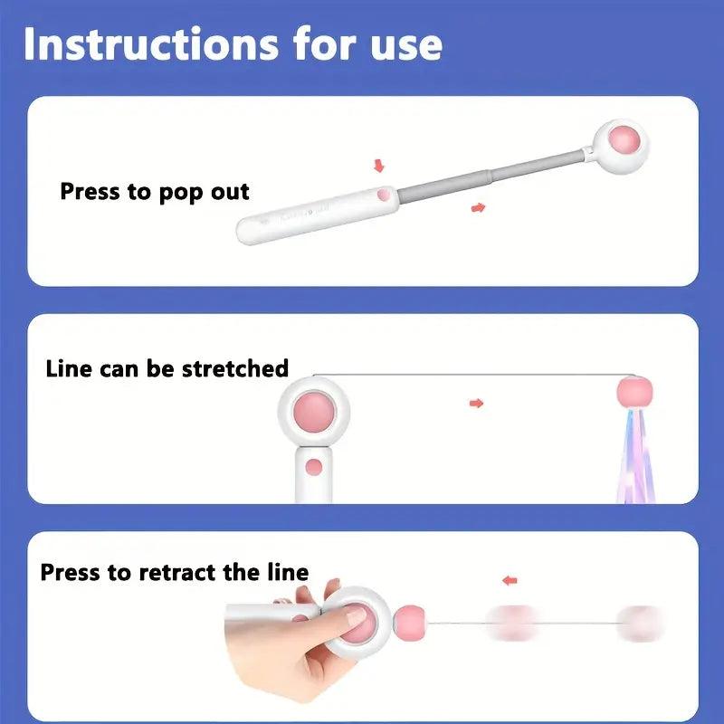 Retractable Cat Wand