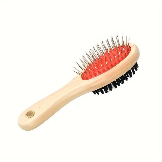 Double-Sided Pet Grooming Brush
