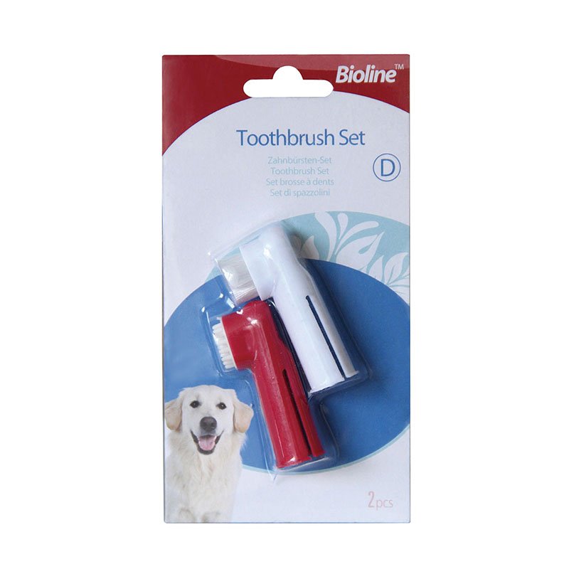 Premium Paws – Bioline - Pet Finger Toothbrush Set