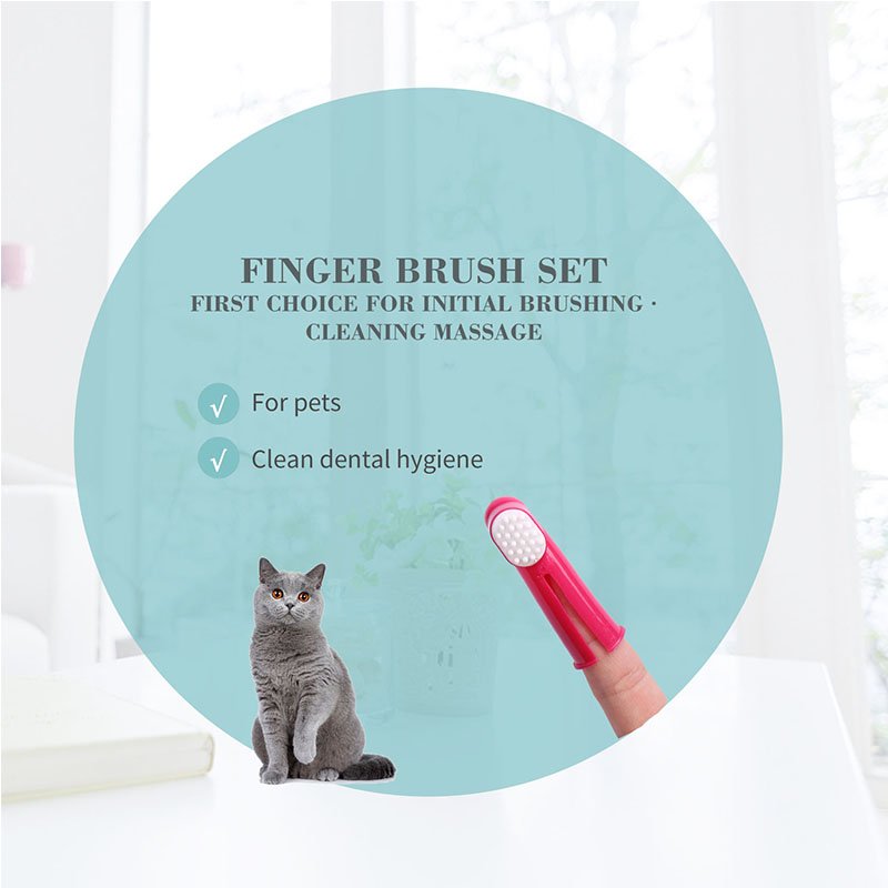 Bioline - Pet Finger Toothbrush Set