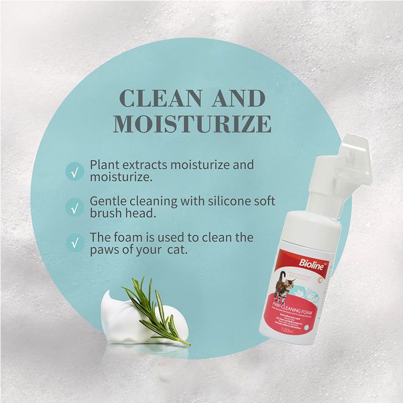 Bioline - Pet Paw Cleaning Foam