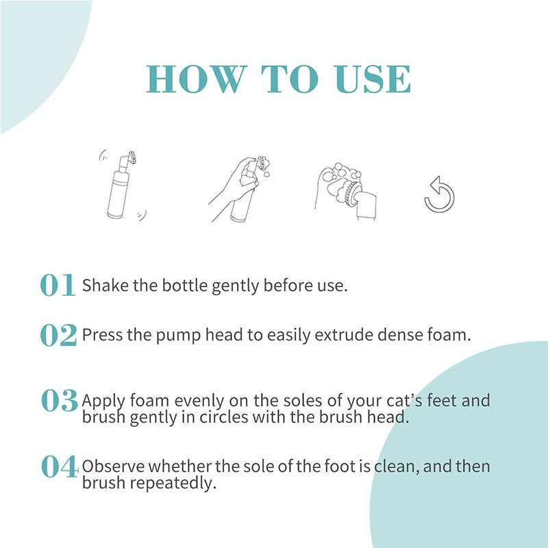 Bioline - Pet Paw Cleaning Foam