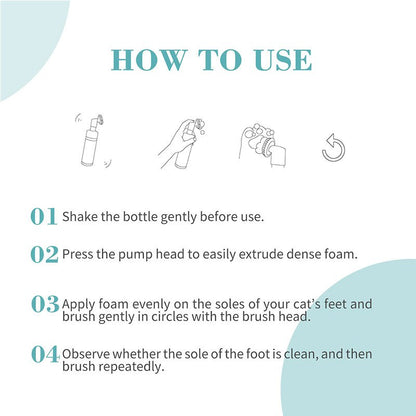 Bioline - Pet Paw Cleaning Foam