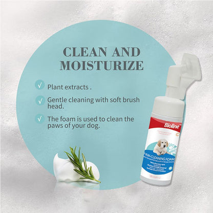Bioline - Pet Paw Cleaning Foam