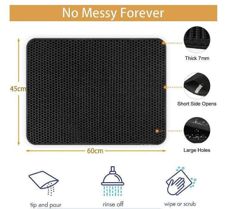 Honeycomb Cat Litter Mat