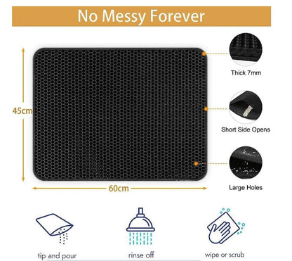 Honeycomb Cat Litter Mat