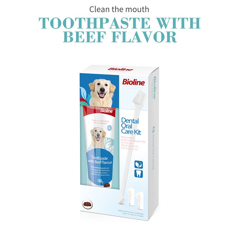 Premium Paws – Bioline - Dental Care Set – Beef Flavor – 100g