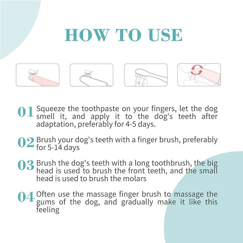 Premium Paws – Bioline - Enzyme Toothpaste Set – Melon Flavor – 50g