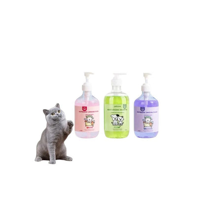 Pet Moisturizing Shampoo - Peach, Blueberry, Aloe
